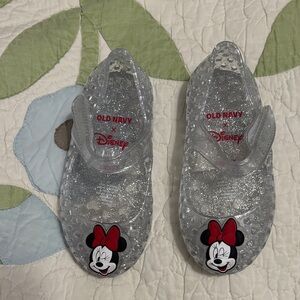 Old Navy x Disney Minnie Mouse Jelly Shoes Size 7 Like New